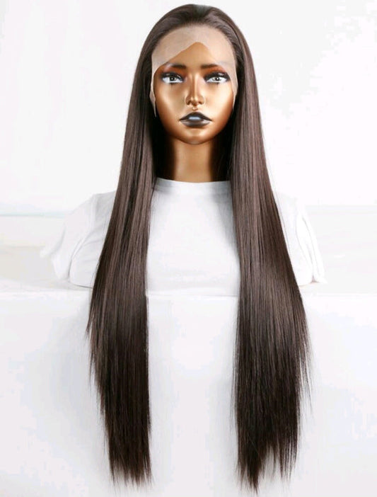 Lace Front Wig - Human blend