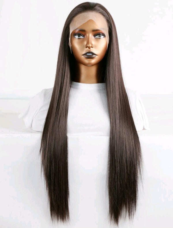 Lace Front Wig - Human blend