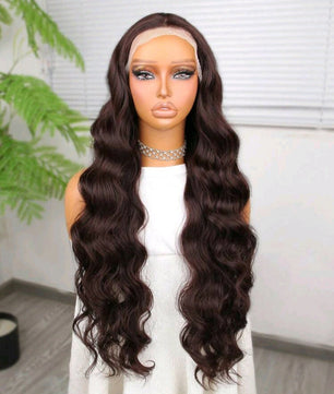 Heat Resistant Front Lace Wig - Human blend