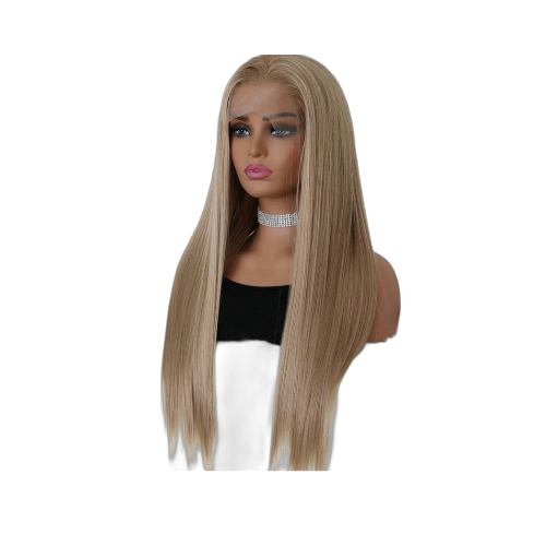 Blonde Lace Front Wigs - Human blend